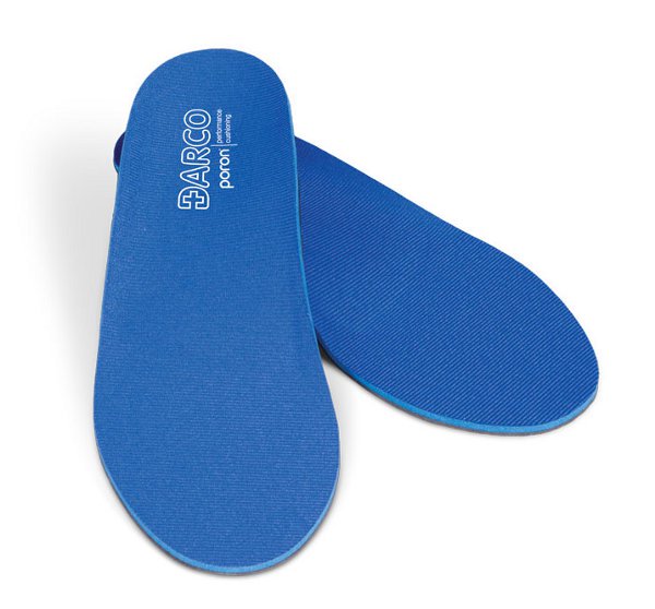 Orthotic Insole DARCO ProMotion Plus EVA / Polyester / Polypropylene / Poron Women 11 to 11.5 / Men 9 to 9.5 Black / Blue