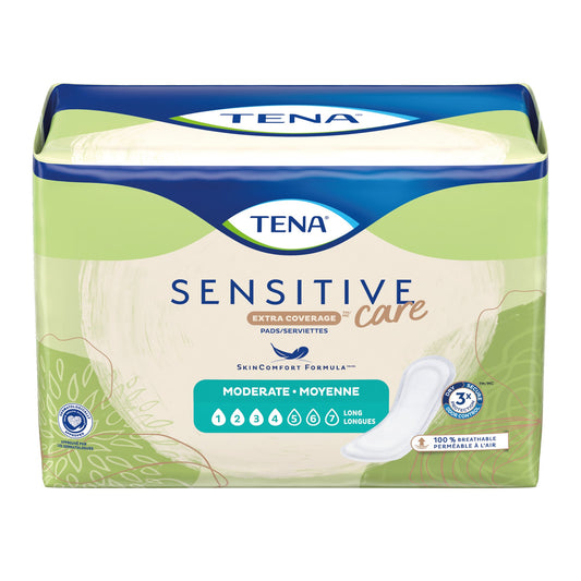 Tena Intimates™ Moderate Long Bladder Control Pad, 12-Inch Length
