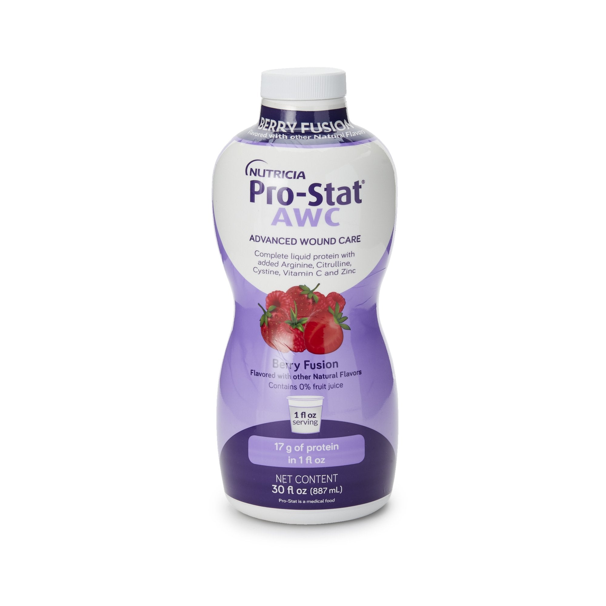 Pro-Stat AWC Berry Fusion Complete Liquid Protein for Wound Healing, 3 ...