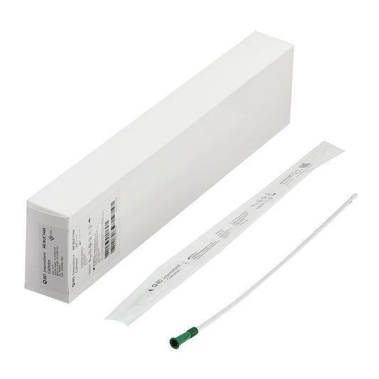 Urethral Catheter Bard Straight Tip Uncoated 14 Fr. 16 Inch Length