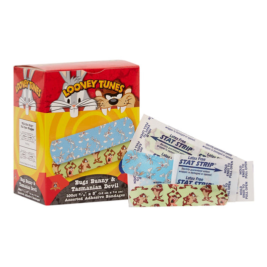Looney Tunes™ Stat Strip Adhesive Strip, x 3 Inch