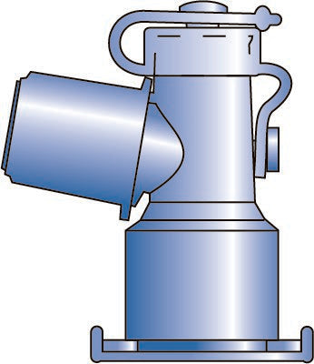 Portex Peep-Keep™ Dual-Axis Swivel Adapter
