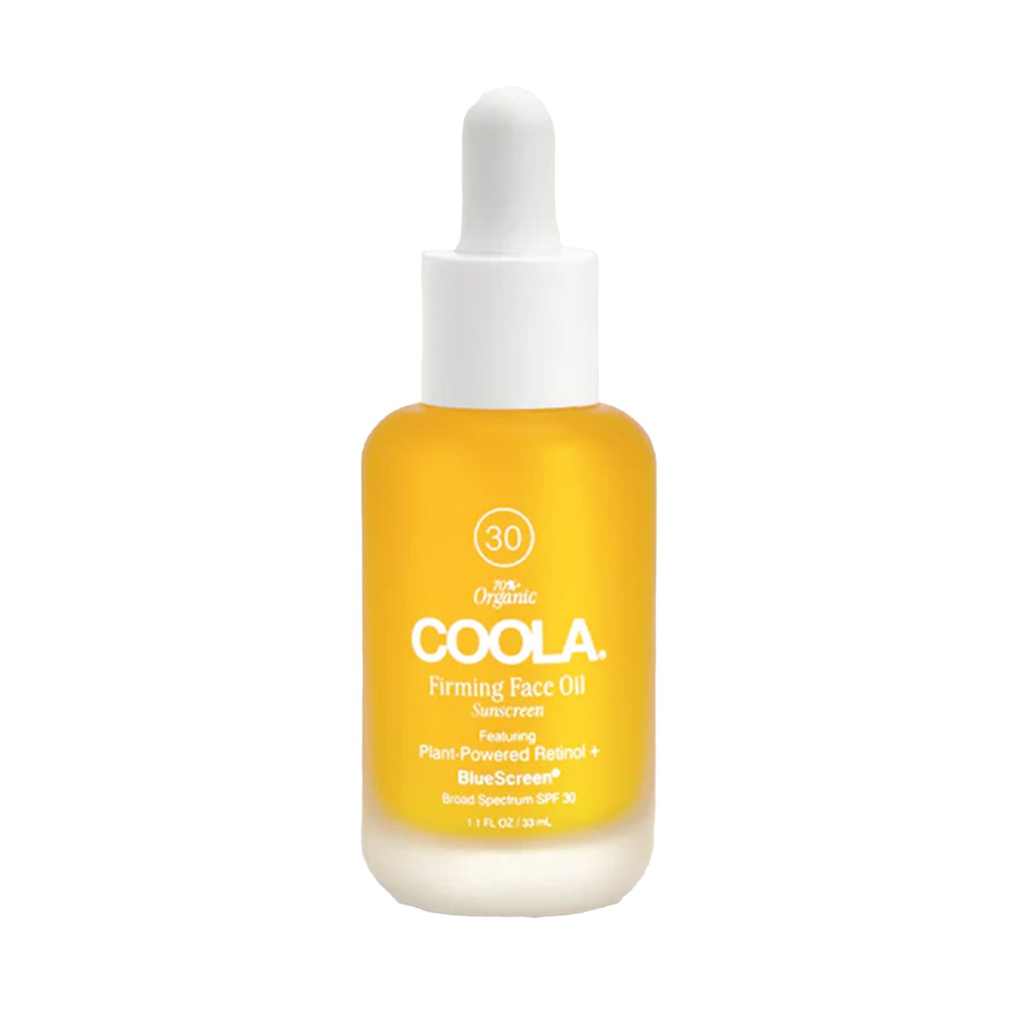Facial Moisturizer with Sunscreen COOLA Firming Face Oil 1.1 oz. Bottle Scented Oil