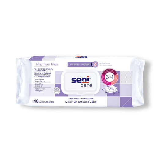 Seni Care Premium Plus Personal Cleansing Wipes