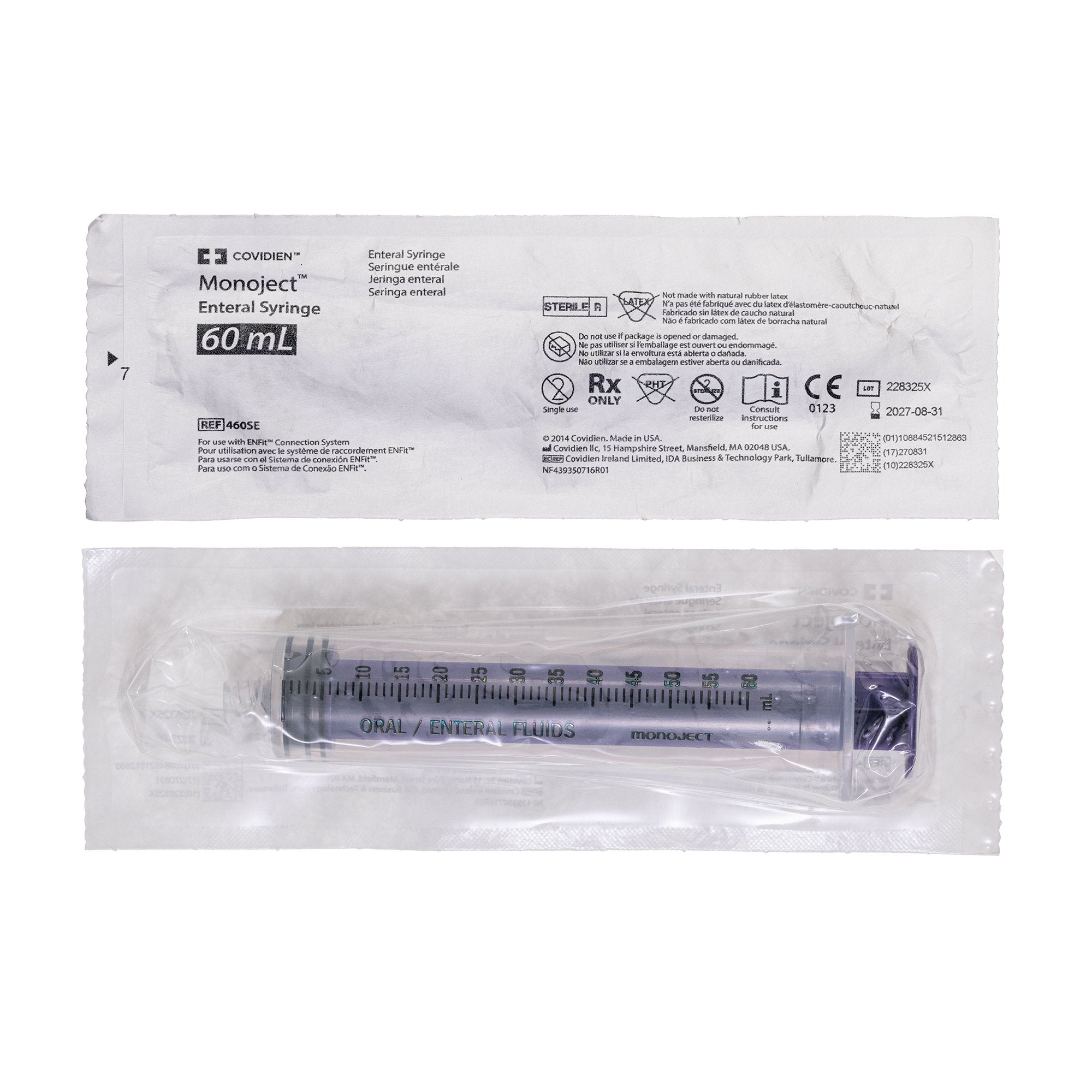 Monoject™ Oral Dispenser Syringe, 60 mL – SurfMed
