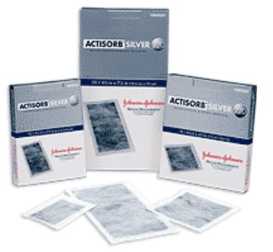 Actisorb™ Silver 220 Silver Dressing, 2½ x 3 Inch