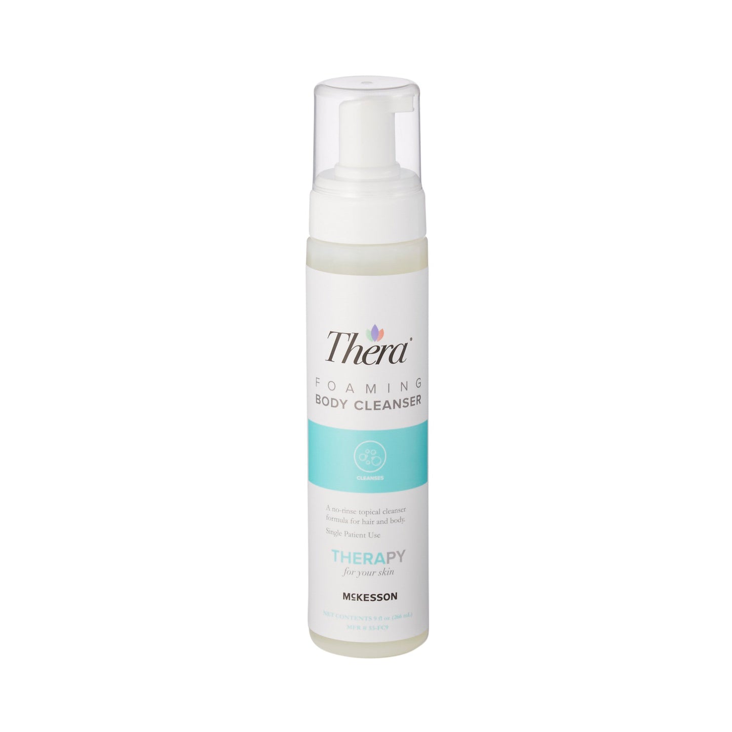 McKesson Thera Foaming Body Cleanser, 9-ounce Pump Bottle
