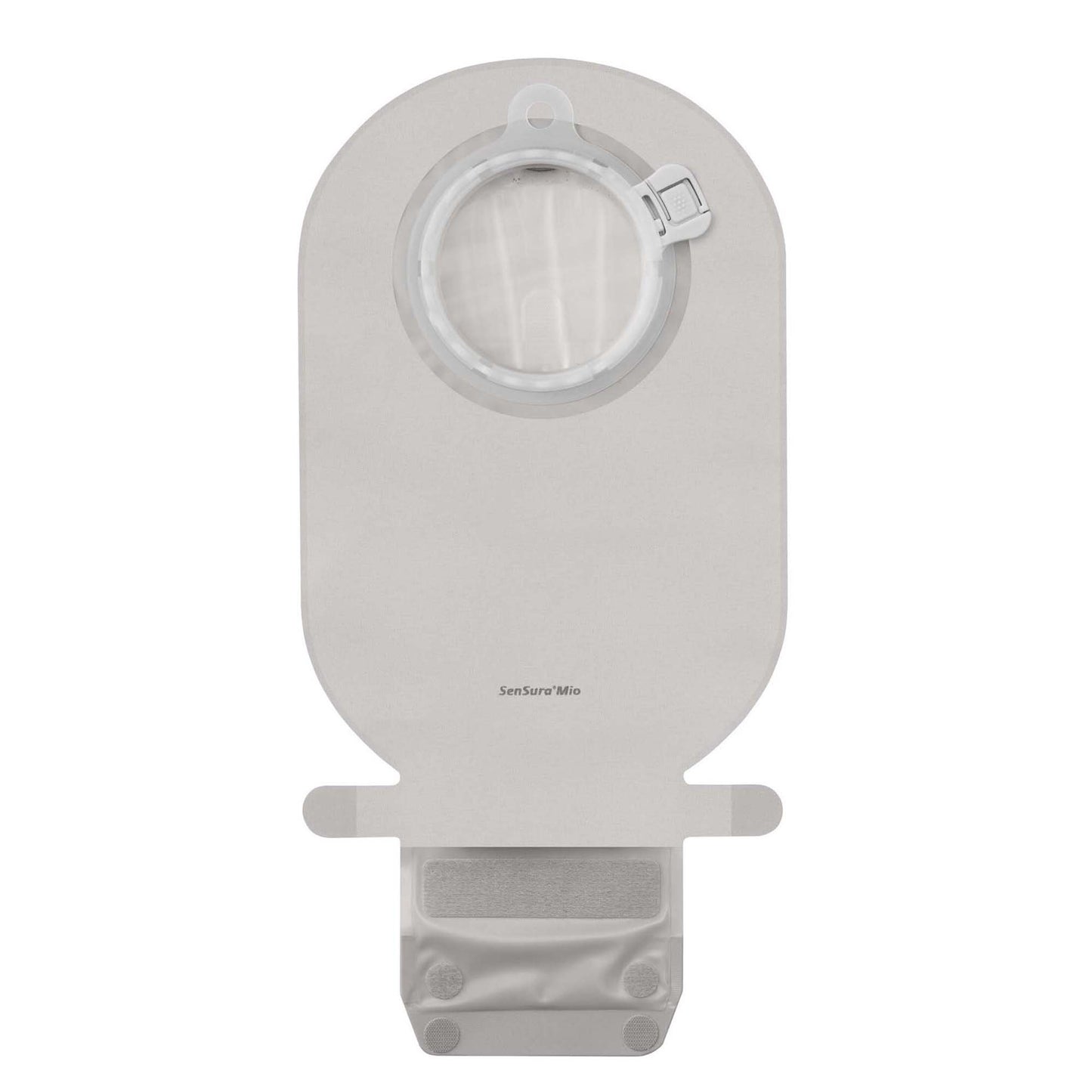 SenSura Mio Click 2-Piece Opaque Ostomy Pouch, Red Match