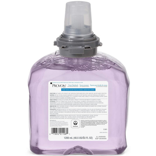 Provon Foaming Handwash, 1,200 mL Dispenser, Refill Bottle, Cranberry Scent