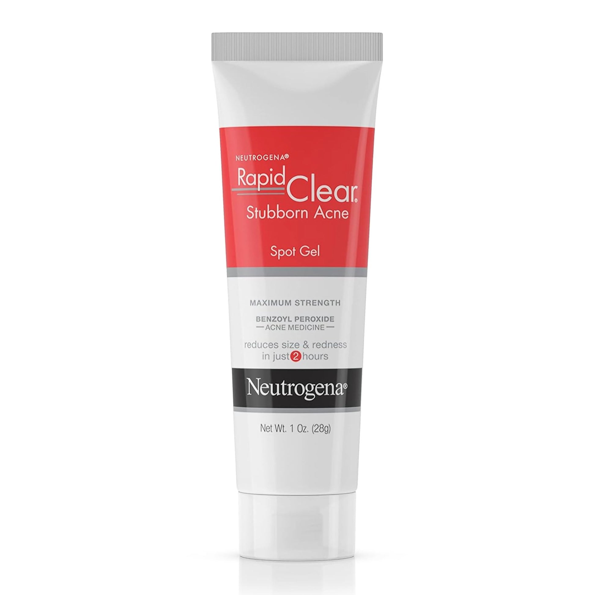 Neutrogena Rapid Clear Stubborn Acne Spot 10% Benzoyl Peroxide Gel, 1 ounce