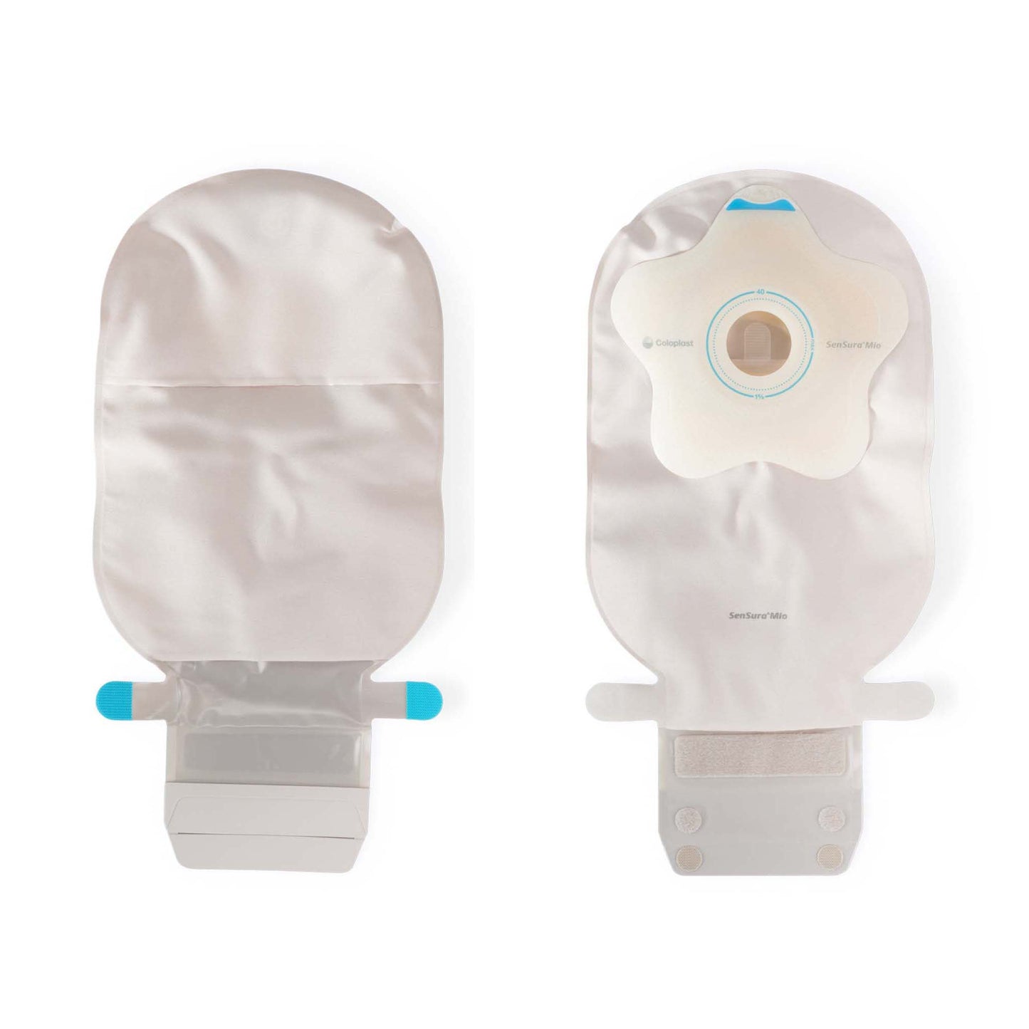 SenSura Mio Convex Flip One-Piece Ostomy Pouch, 30mm Stoma