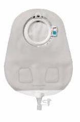 SenSura Mio Click 2-Piece Transparent Urostomy Pouch, Red Match