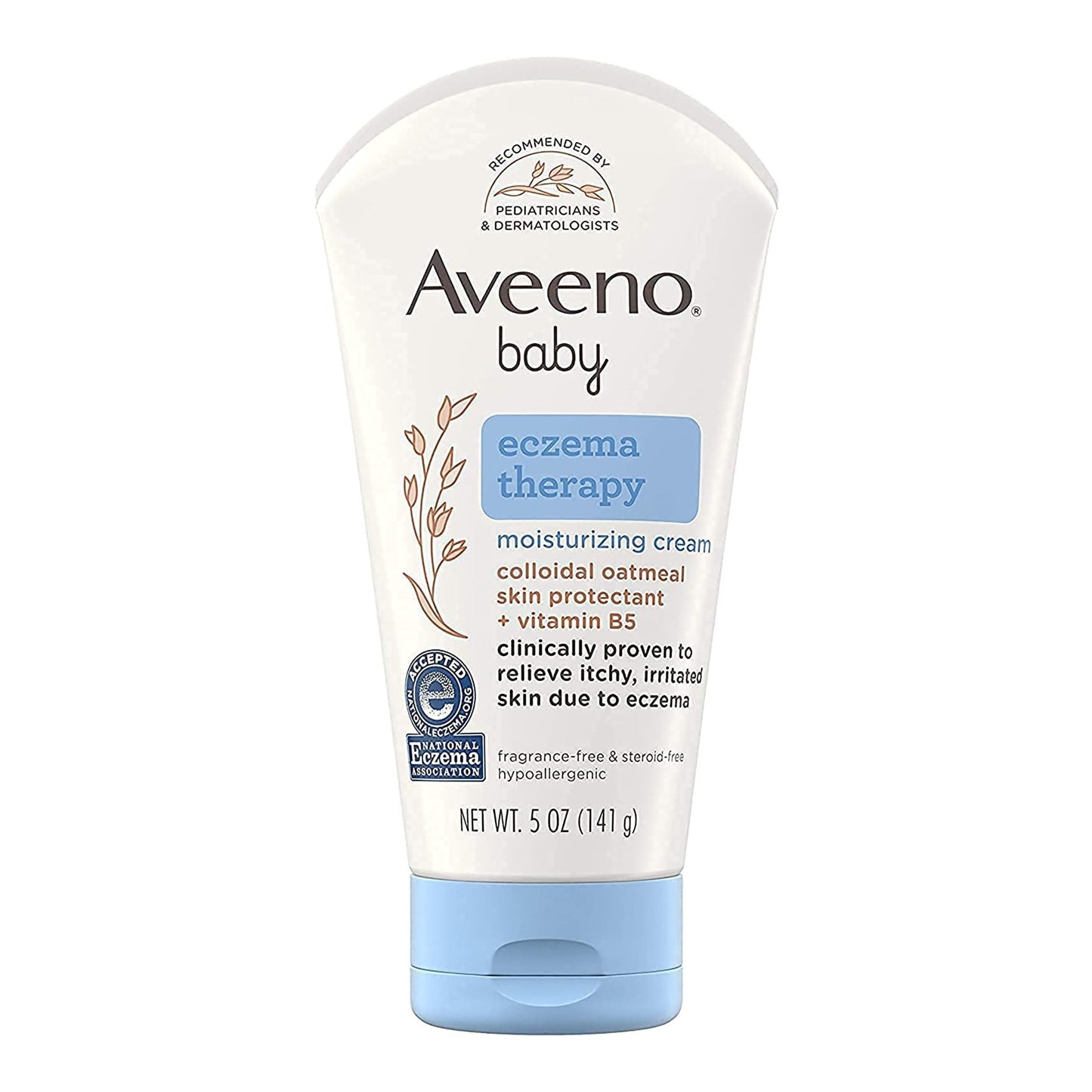 Aveeno Baby Eczema Therapy Moisturizing Cream Unscented, 5-ounce Tube