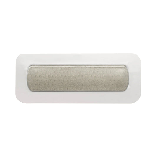 Mepilex Border Post Op AG Foam Dressing with Silver, 4 x 8 Inch