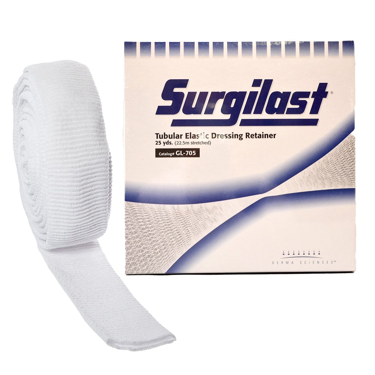 Surgilast Elastic Net Retainer Dressing, Size 5, 25 Yard