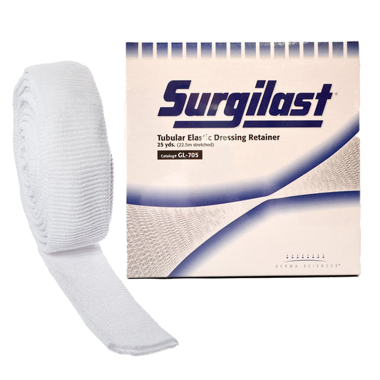 Surgilast Elastic Net Retainer Dressing, Size 5, 25 Yard
