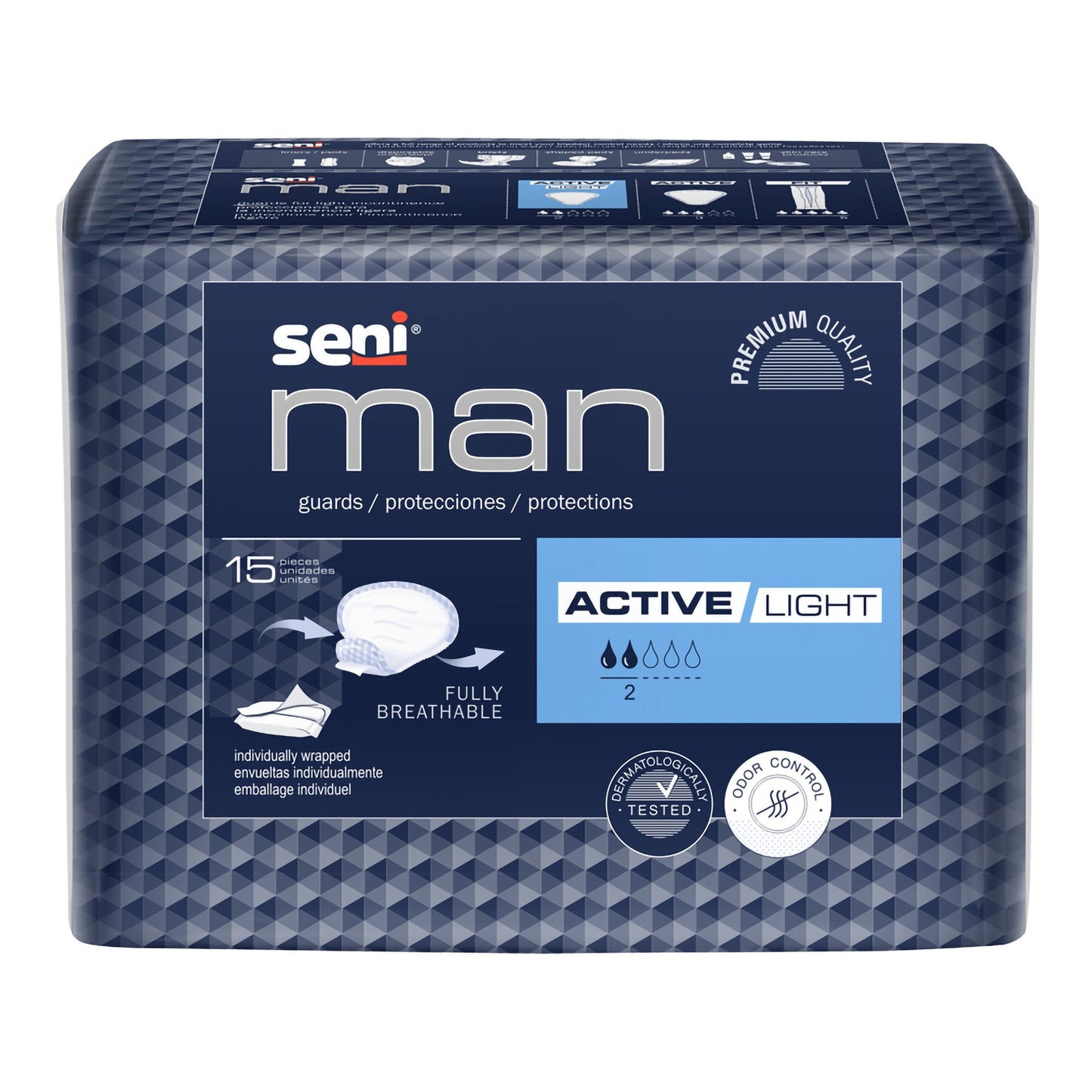 Seni Man Active Light Bladder Control Guards