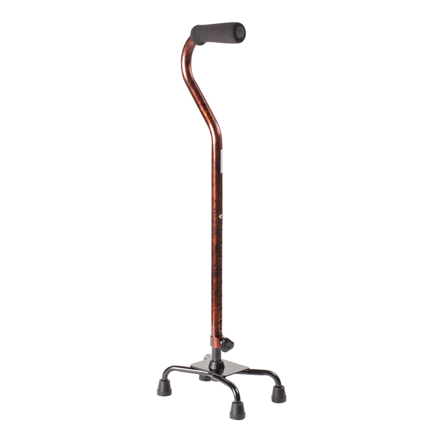 DMI Adjustable Quad Cane, Copper Swirl