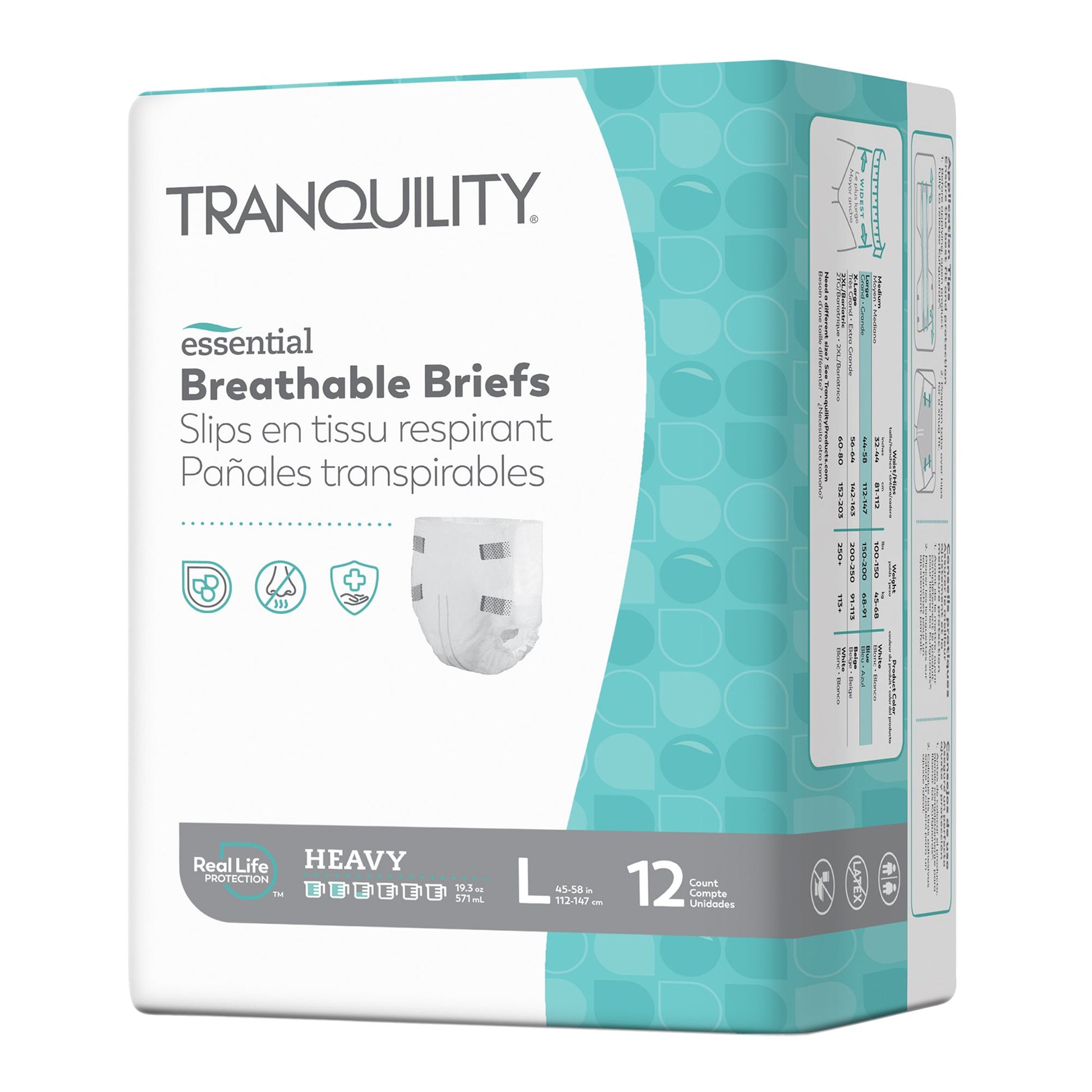 Tranquility Essential Heavy Incontinence Brief, Large
