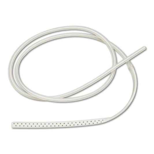Wound Drain Tube Surgidyne Round Type Without Attachment Round Perforated Channel Type 10 Fr. Size Sterile