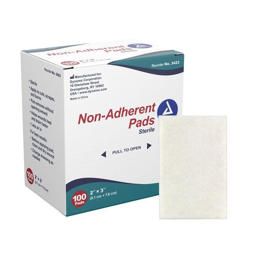 dynarex Nonadherent Dressing, 2 x 3 Inch
