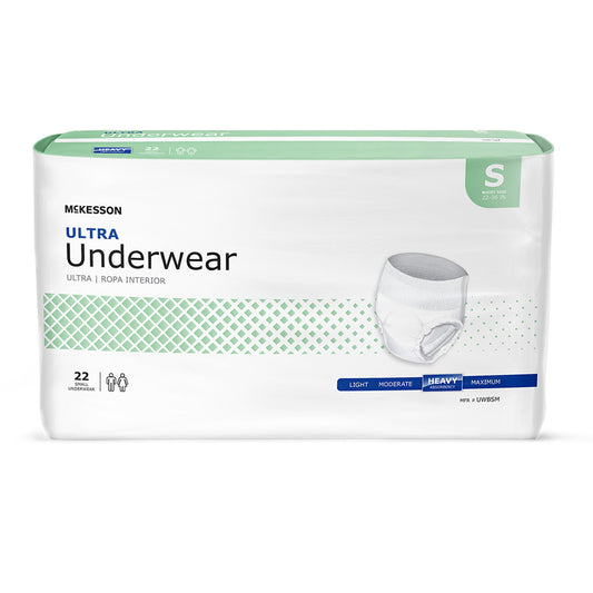 McKesson Ultra Heavy Absorbent Underwear, Small