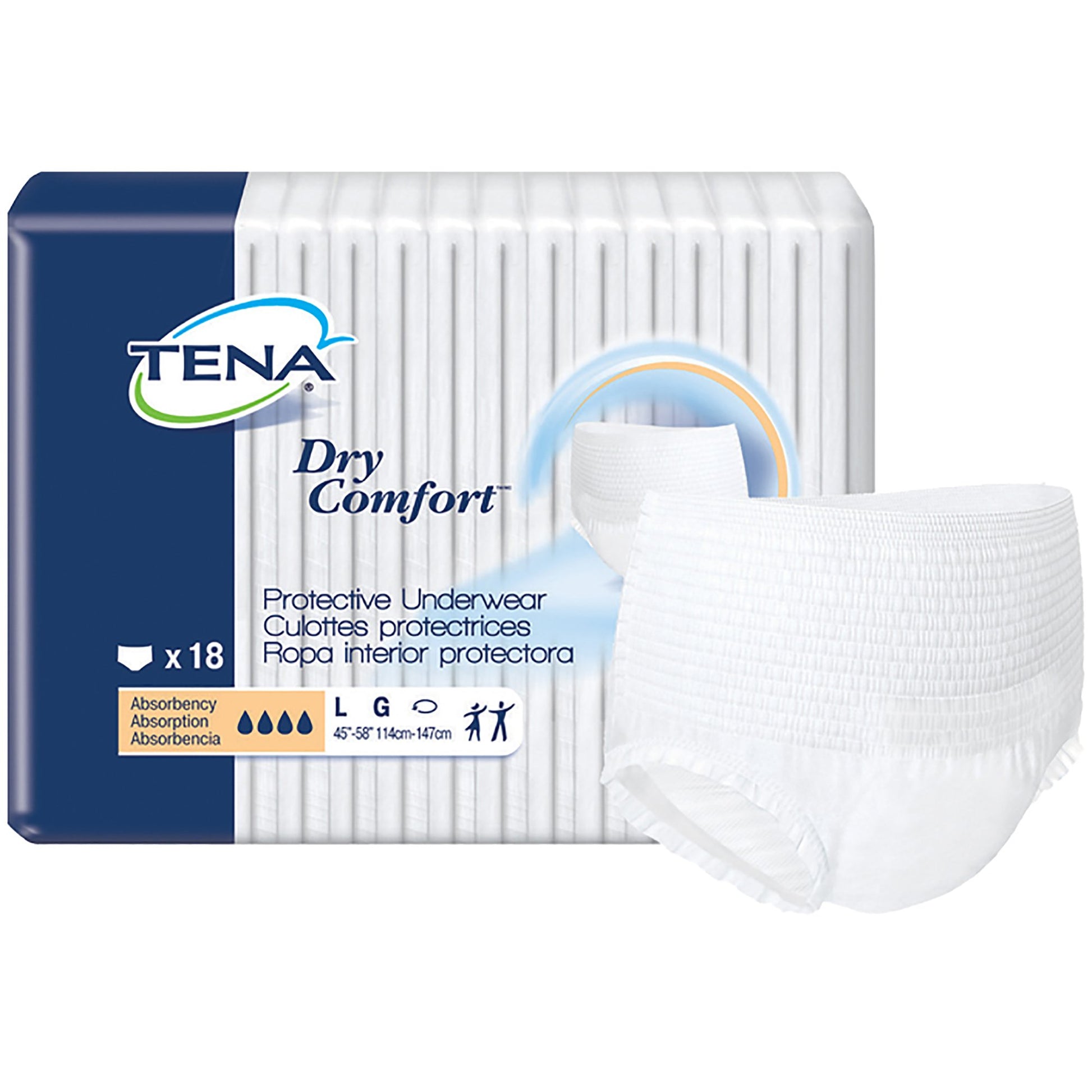 Tena Dry Comfort™ Absorbent Underwear, Large