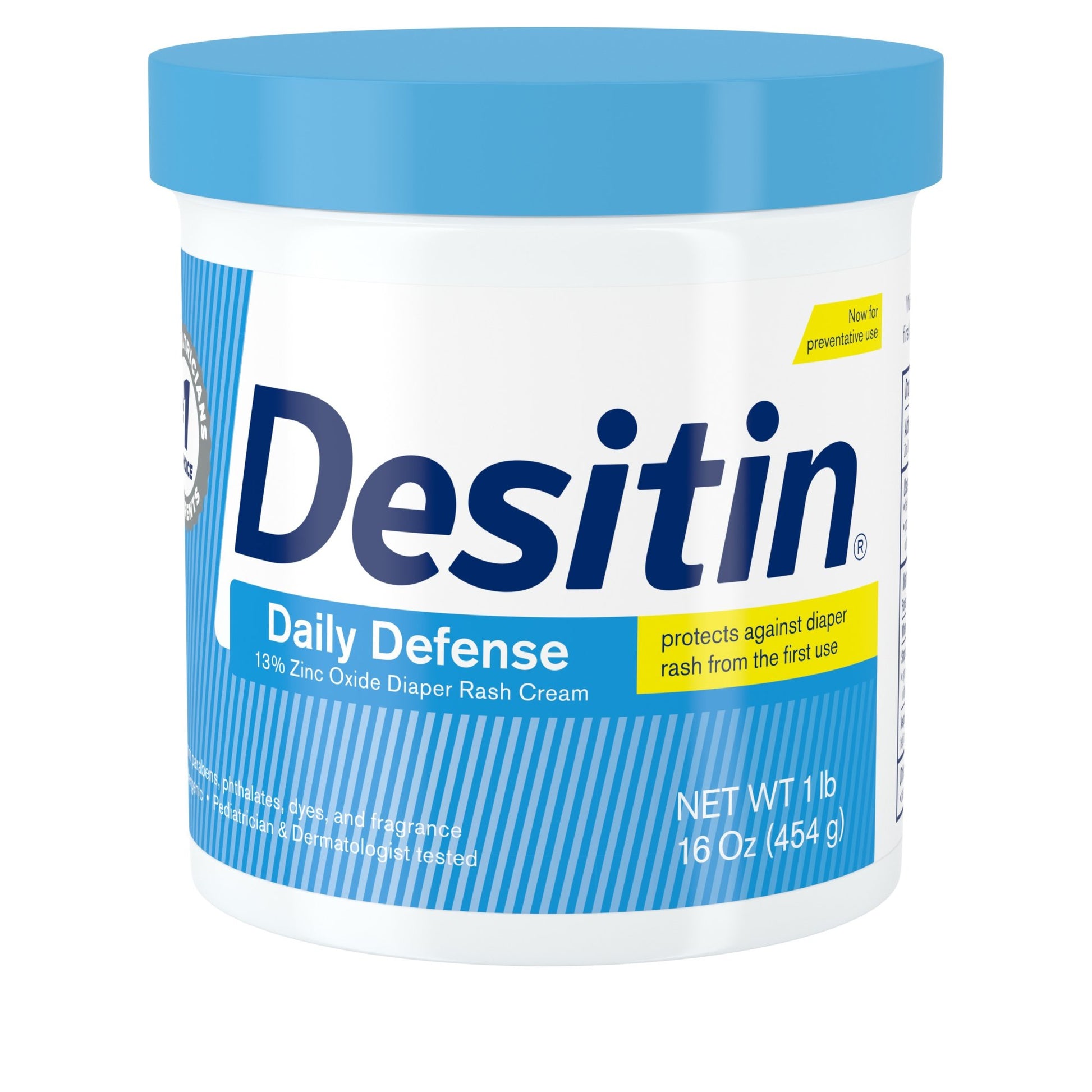 Desitin Rapid Relief Scented Diaper Rash Treatment Cream, 16-ounce jar