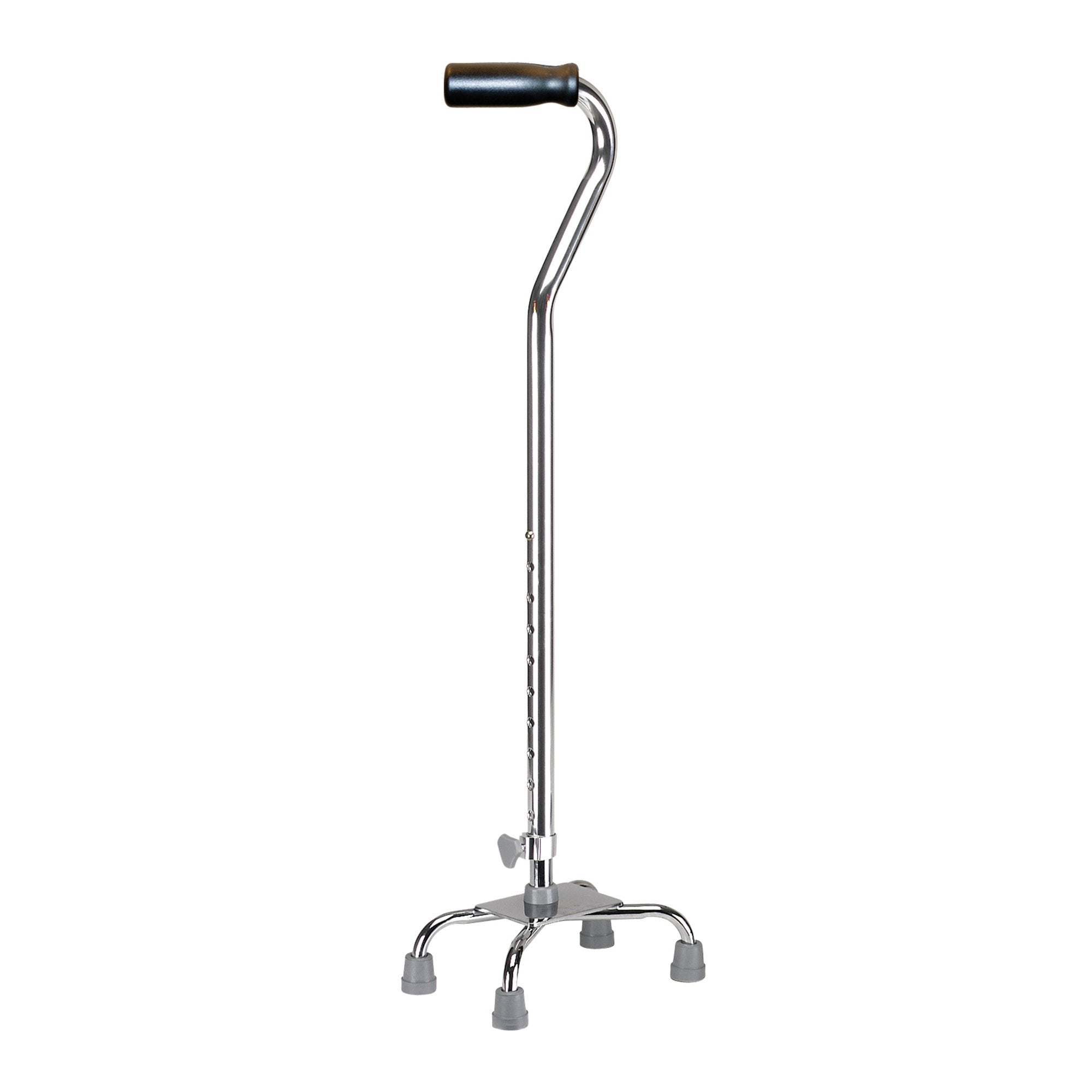 drive™ Aluminum Small Base Quad Cane, 30 – 39 Inch Height – SurfMed