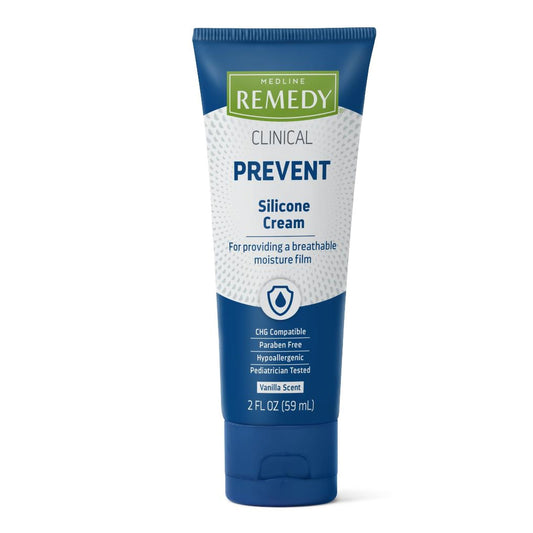 Hand and Body Moisturizer Medline Remedy Clinical Prevent 2 oz. Tube Vanilla Scent Cream CHG Compatible