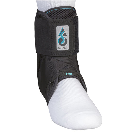 Ankle Support ASO Evo™ 2X-Large Hook and Loop Strap Closure / Lace-Up Foot