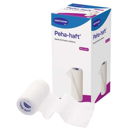 Peha-haft Self-adherent Closure Absorbent Cohesive Bandage, 4 Inch x 4-1/2 Yard