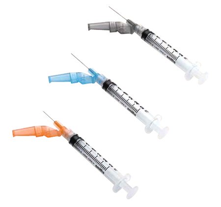 Needle-Pro Edge™ 3 mL Syringe with Hypodermic Needle, 25 Gauge, 5/8 Inch