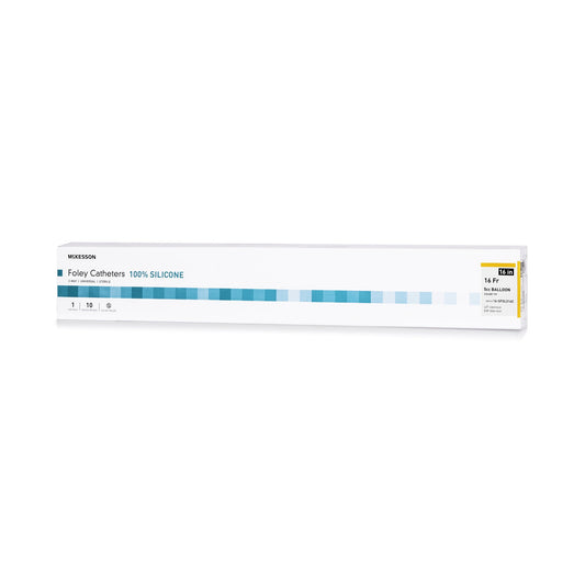 McKesson Silicone Foley Catheter, Coud Tip, 16 Fr.