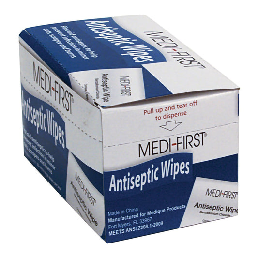 Medi First Sanitizing Skin Wipe