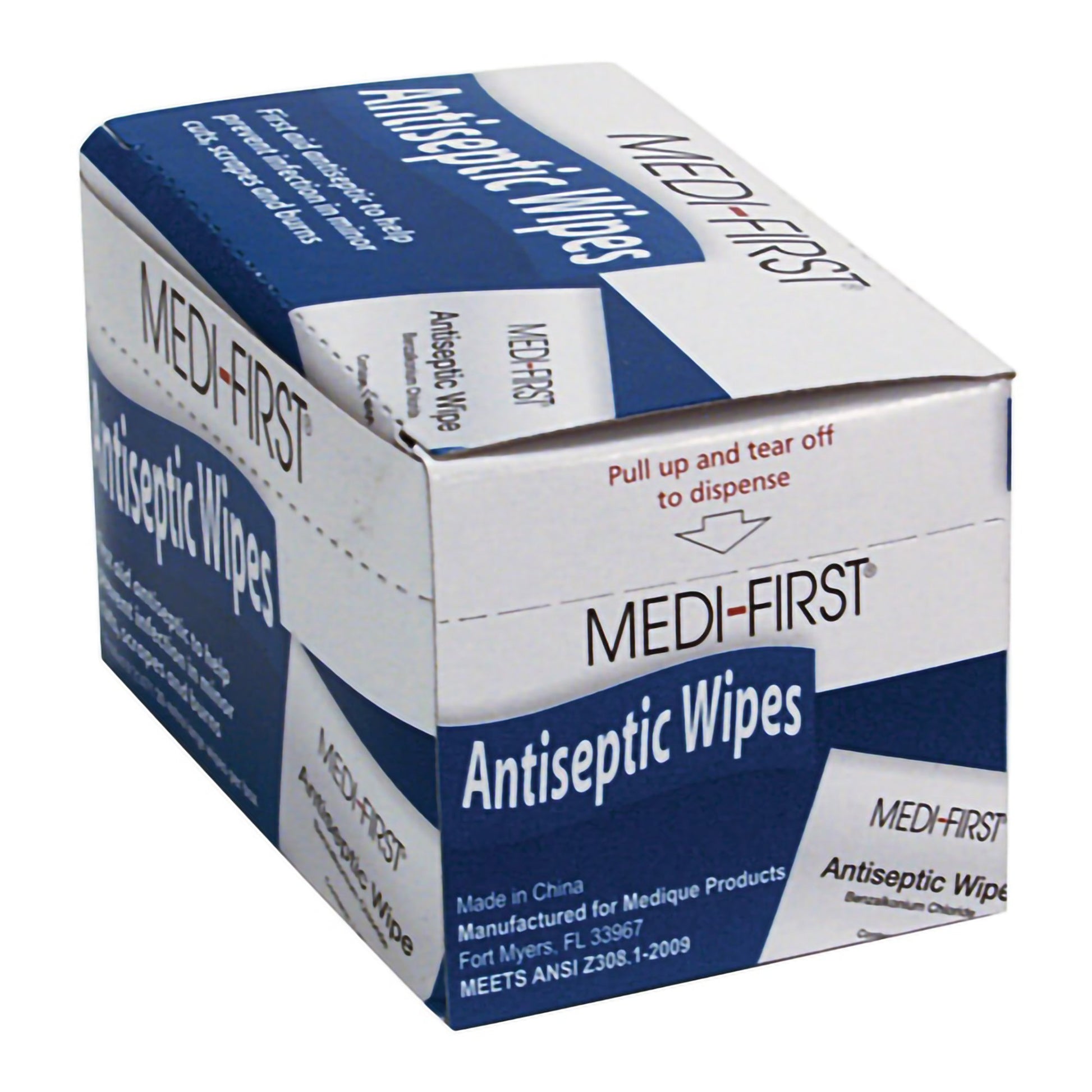 Medi First Sanitizing Skin Wipe