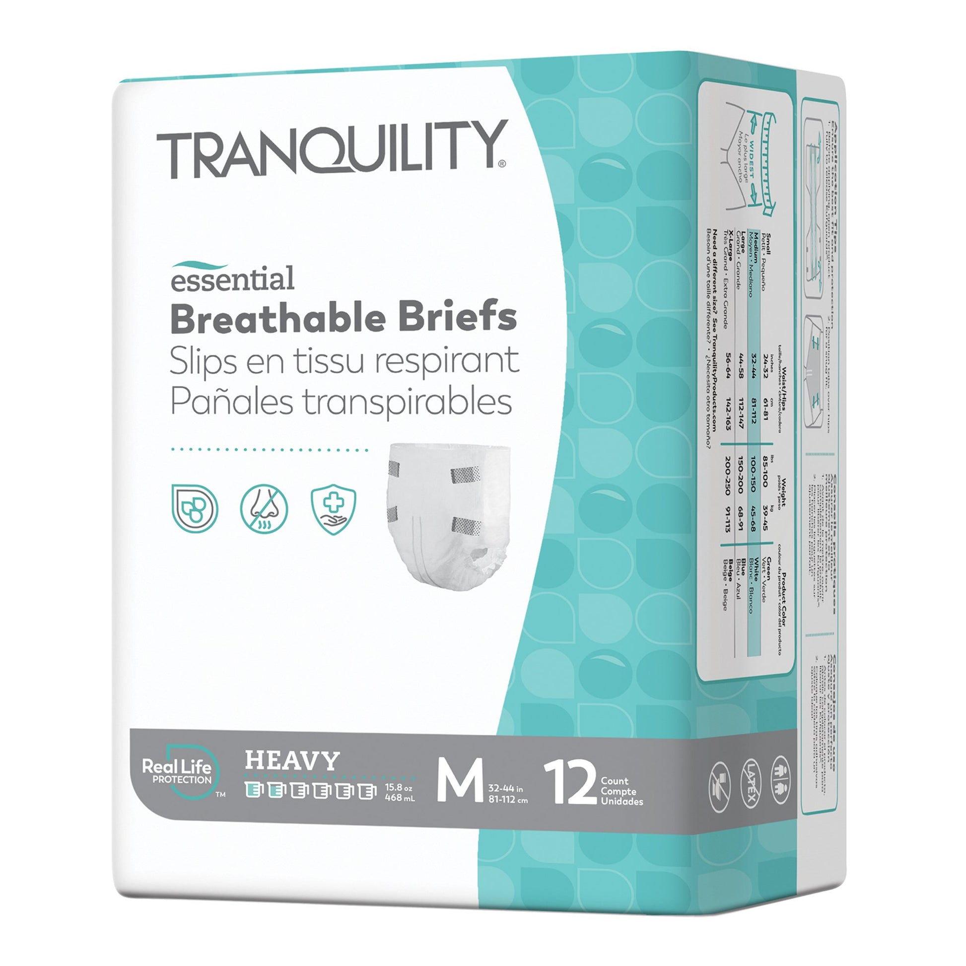 Tranquility Essential Heavy Incontinence Brief, Medium