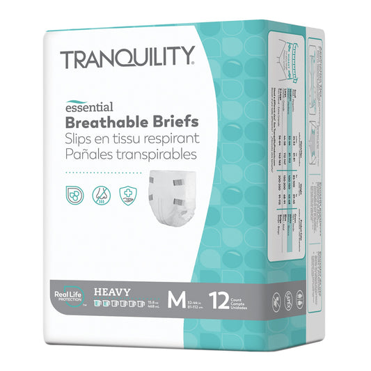 Tranquility Essential Heavy Incontinence Brief, Medium