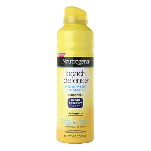 Neutrogena Beach Defense Water + Sun Protection Sunscreen Spray SPF 70