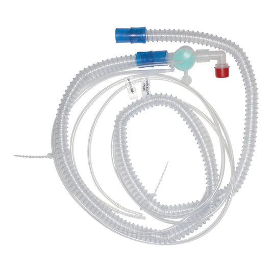 Ventilator Circuit Corrugated Tube 72 Inch Tube Single Limb Adult Without Breathing Bag Single Patient Use Active Circuit