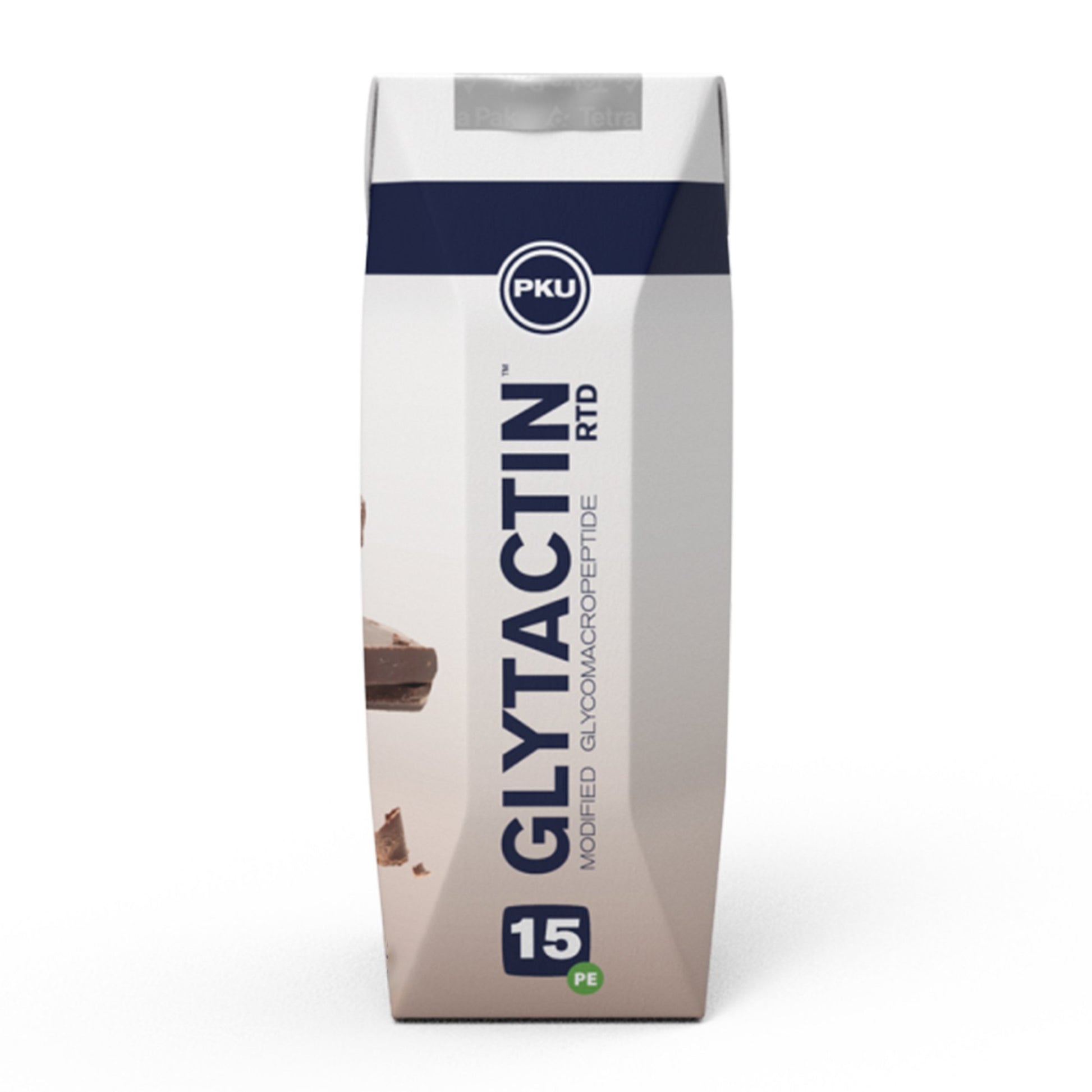 Oral Supplement Glytactin RTD 15 Chocolate Flavor Liquid 8.3 oz. Carton