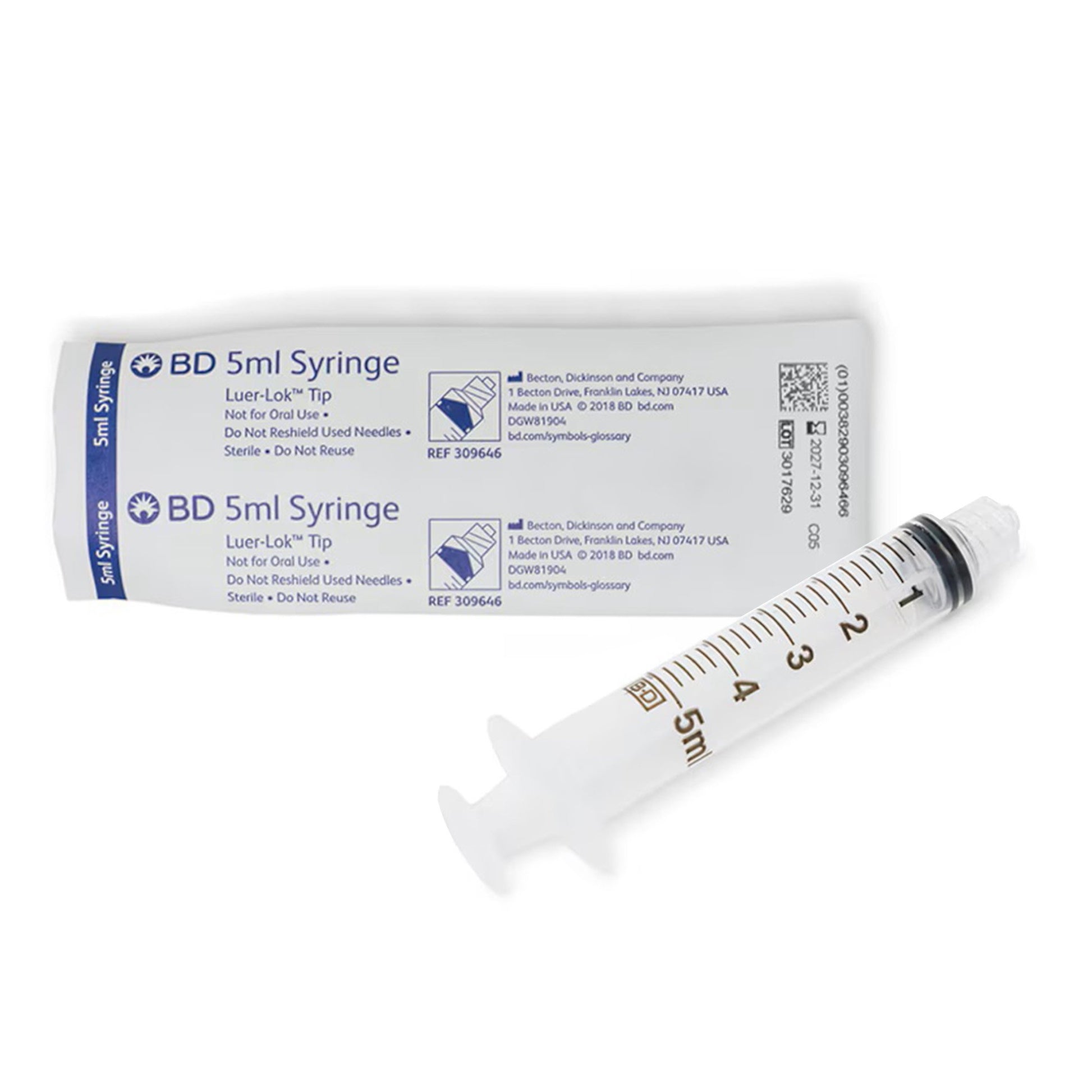 BD™ Luer-Lok™ General Purpose Syringe, 5 mL