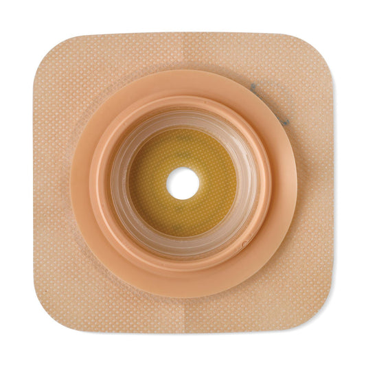 Ostomy Barrier Natura™ Trim to Fit Durahesive Adhesive 57 mm Flange Hydrocolloid Up to 35 mm Opening 2-1/4 X 2-1/4 Inch