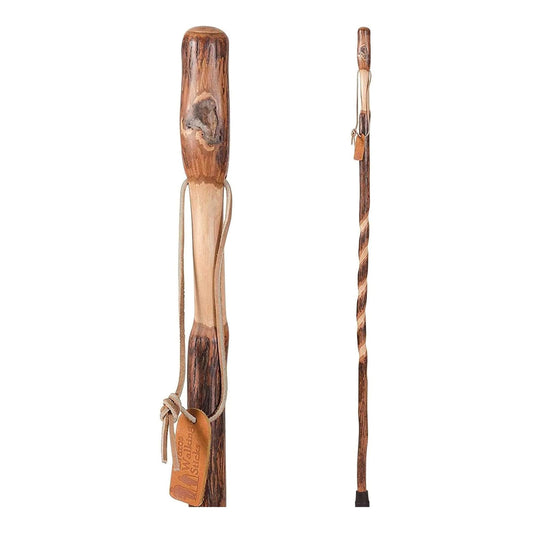 Brazos™ Iron Bamboo Rustic Walking Stick, 48 Inch Height, Red