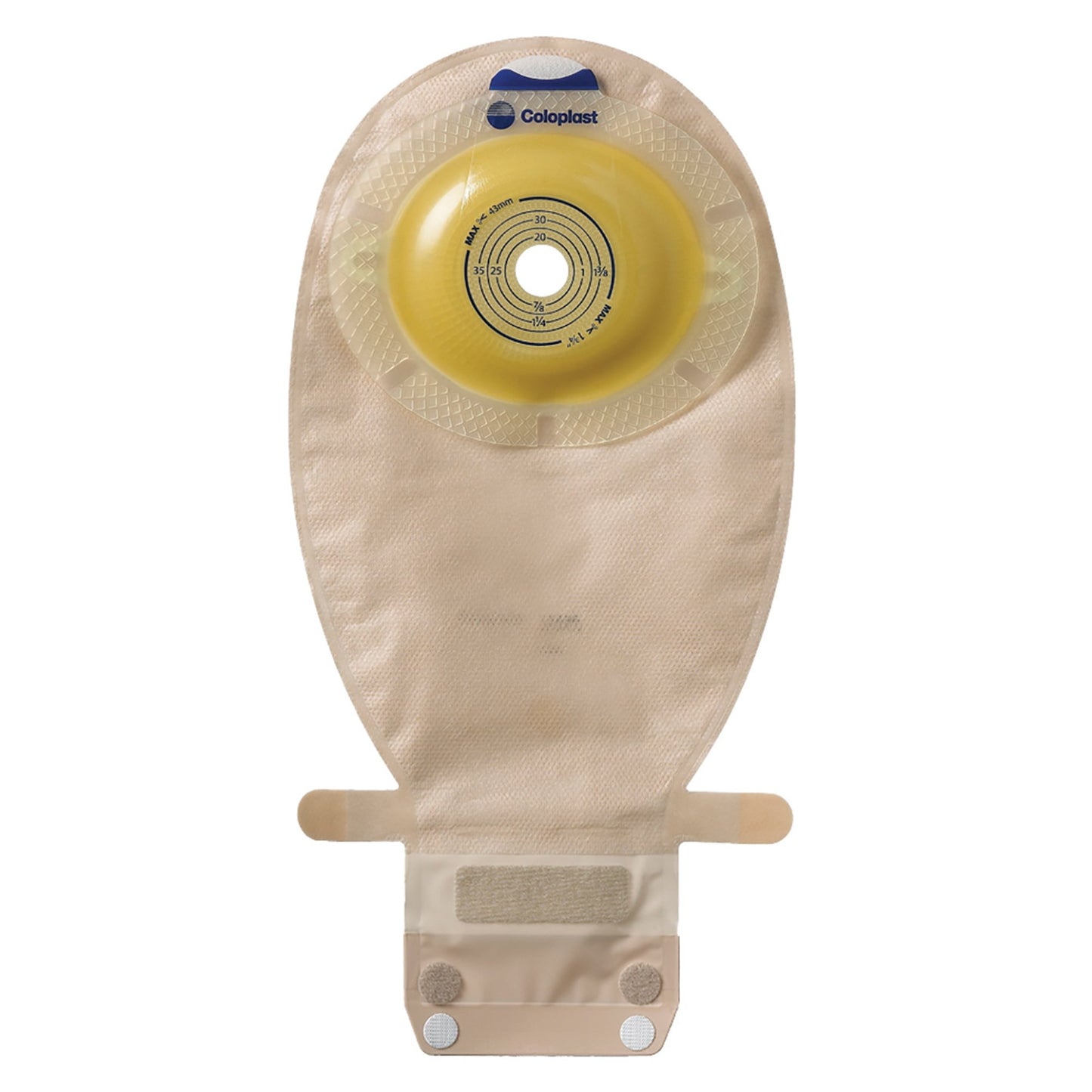 SenSura Convex Light 1-Piece Opaque Ostomy Pouch, 25mm Stoma