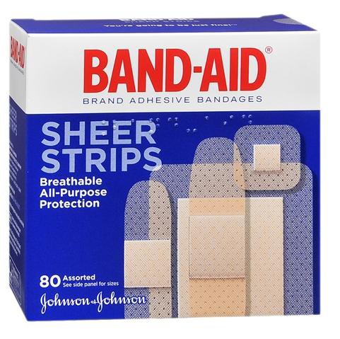 Band-Aid Adhesive Strip, Assorted Sizes