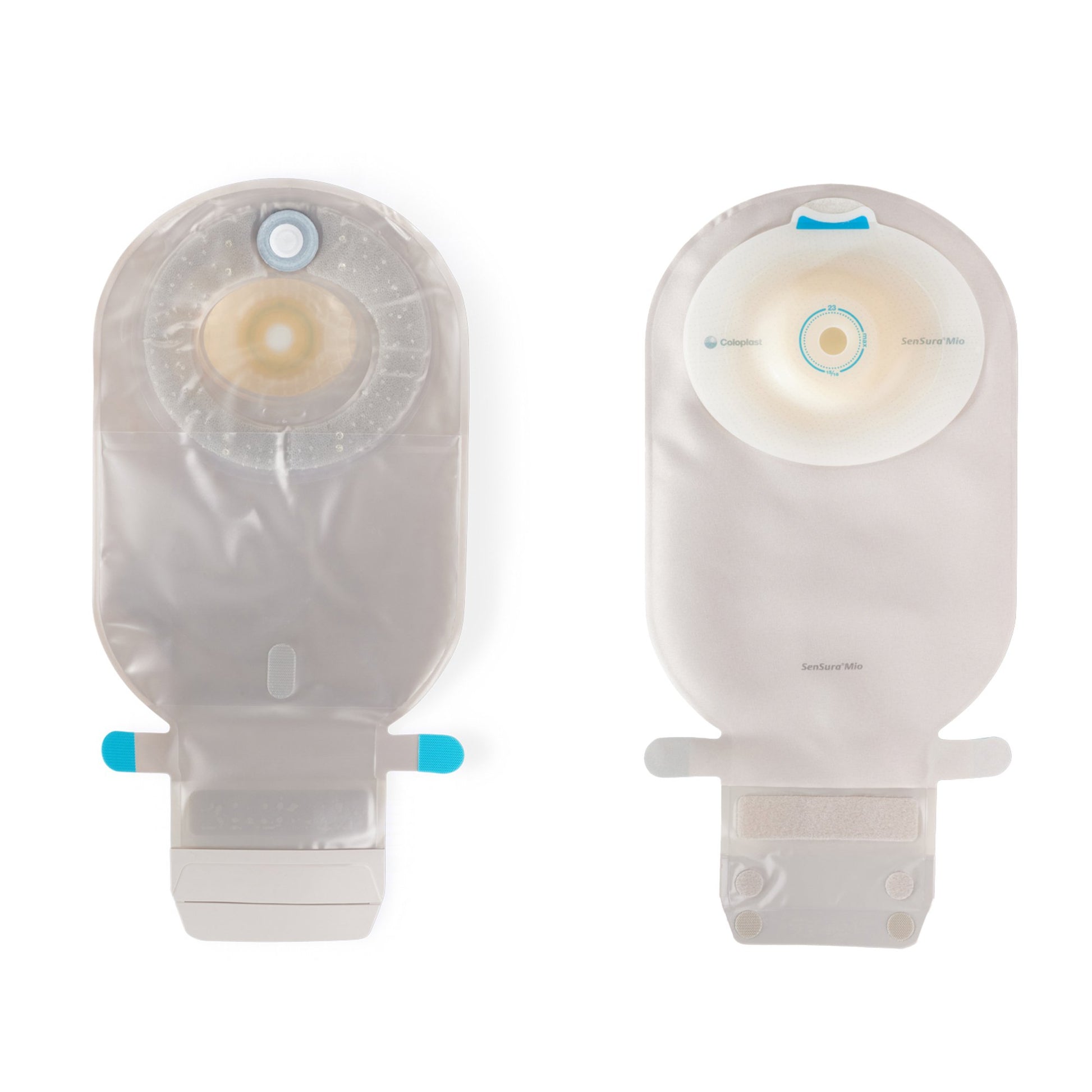 SenSura Mio Deep Convex 1-Piece Transparent Ostomy Pouch System, 10 – 22 mm
