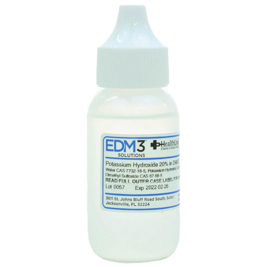 Histology Reagent Potassium Hydroxide Tissue Processing / Staining 20% 30 mL