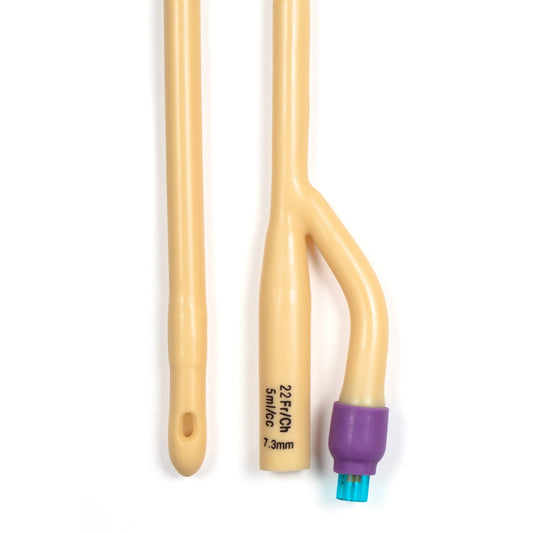 dynarex Foley Catheter, 22 Fr., 5 cc