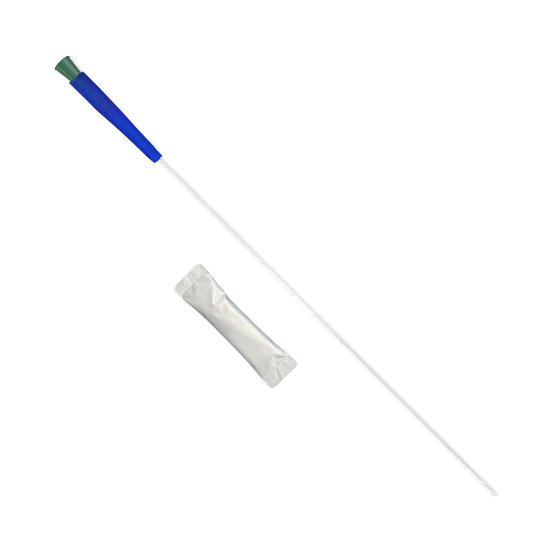 Urethral Catheter TruCath™ Coude Tip / Soft Hydrophilic Coated PVC 14 Fr. 16 Inch Length